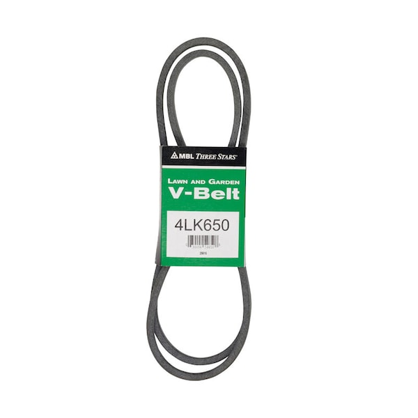 Mbl Mitsuboshi Super KB Standard V-Belt 0.5 in. W X 65 in. L For Riding Mowers 4LK650A - main